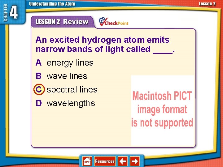 4. 2 Discovering Parts of the Atom 1. 2. 3. 4. A B C