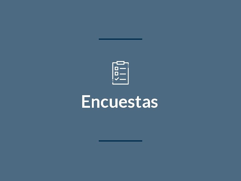 Encuestas 