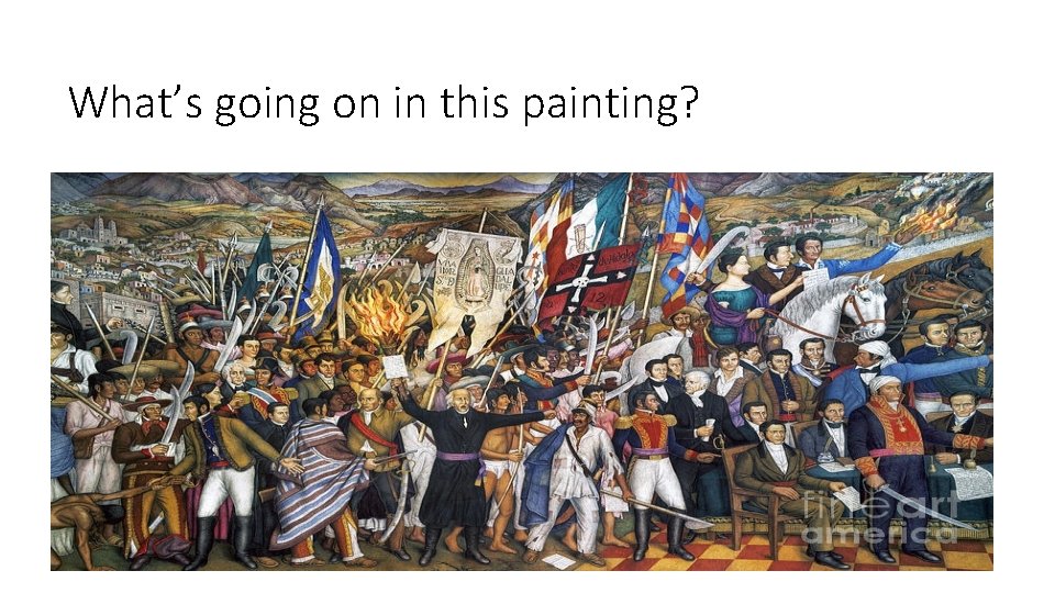 What’s going on in this painting? 