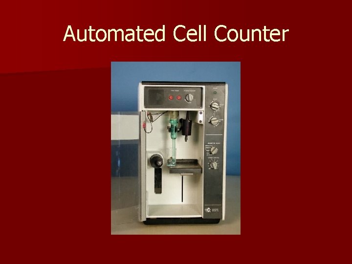 Automated Cell Counter 