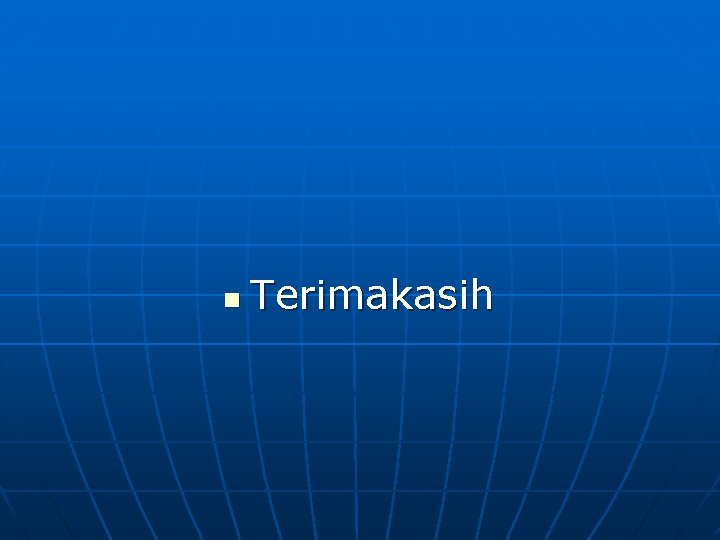 n Terimakasih 