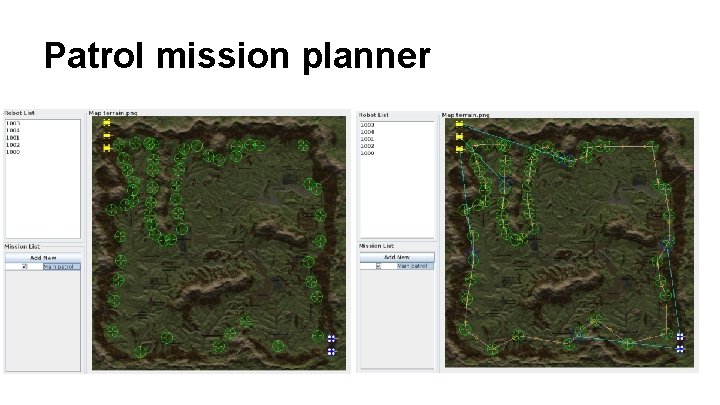 Patrol mission planner 