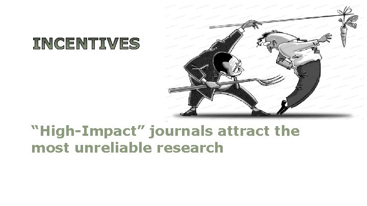 “High-Impact” journals attract the most unreliable research 