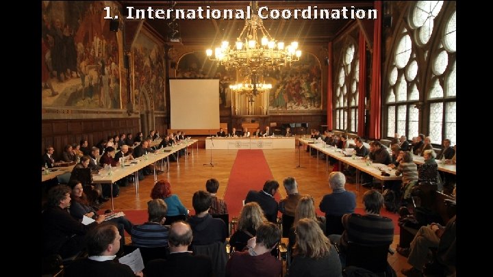 1. International Coordination 