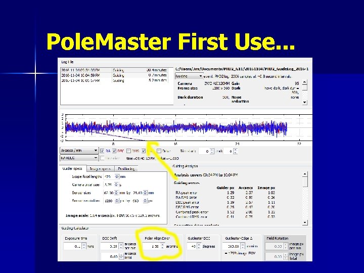 Pole. Master First Use. . . 