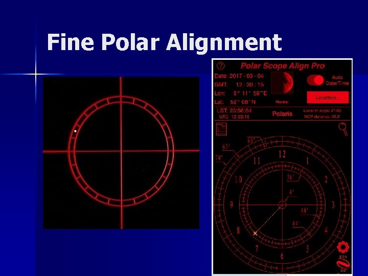 Fine Polar Alignment 