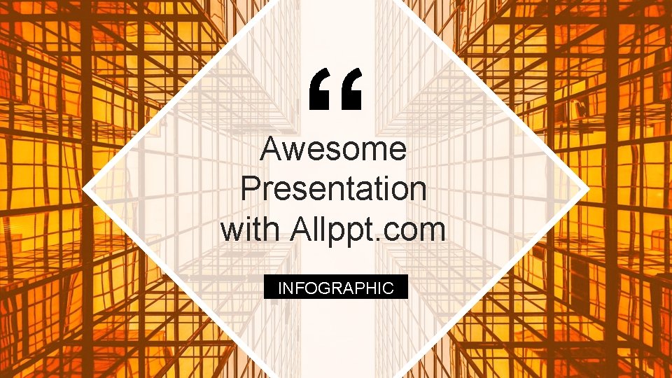 “ Awesome Presentation with Allppt. com INFOGRAPHIC 