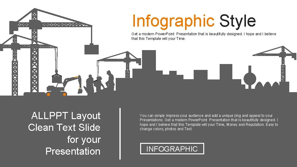 Infographic Style Get a modern Power. Point Presentation that is beautifully designed. I hope