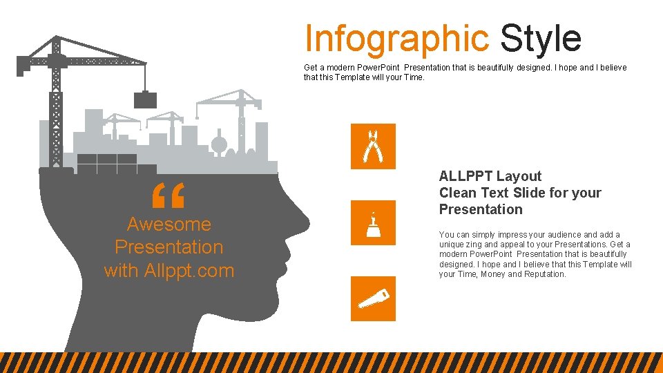 Infographic Style Get a modern Power. Point Presentation that is beautifully designed. I hope