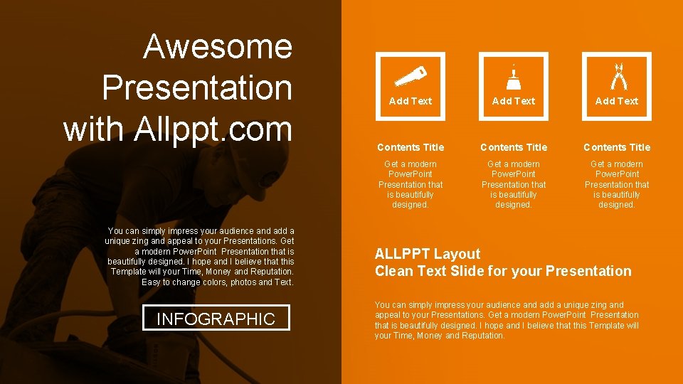 Awesome Presentation with Allppt. com You can simply impress your audience and add a