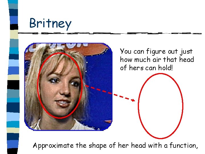 Britney You can figure out just how much air that head of hers can