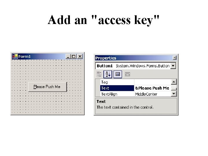 Introduction to Visual Basic NET Your First Visual