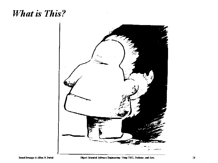 What is This? Bernd Bruegge & Allen H. Dutoit Object-Oriented Software Engineering: Using UML,