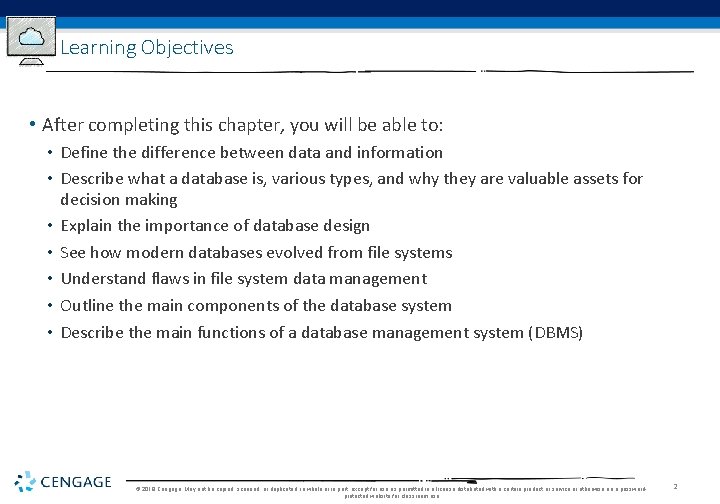 Learning Objectives • After completing this chapter, you will be able to: • Define Learning Objectives • After completing this chapter, you will be able to: • Define