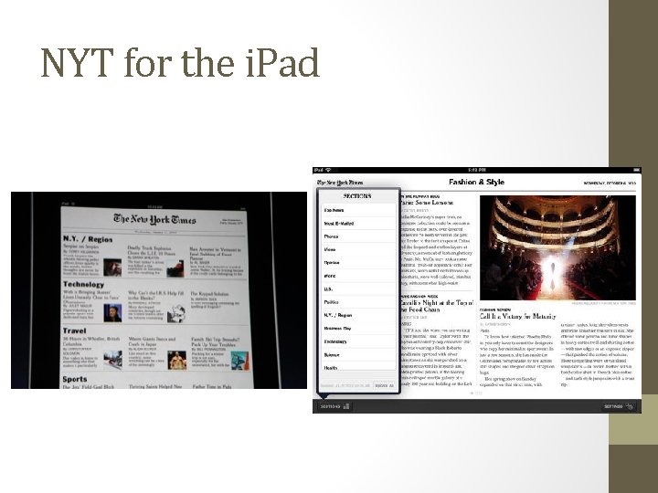 NYT for the i. Pad 