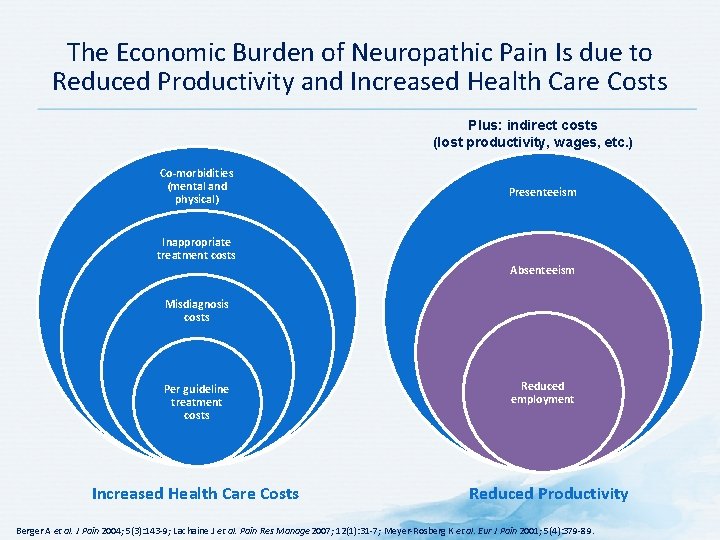 The Economic Burden of Neuropathic Pain Is due to Reduced Productivity and Increased Health