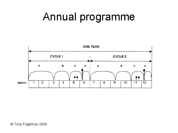 Annual programme © Tony Fagelman 2006 