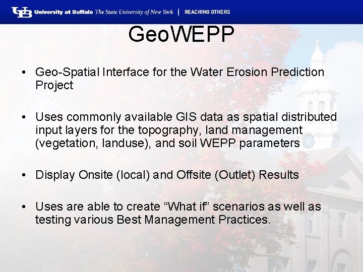 Great Lakes Tributary Modeling The Water Erosion