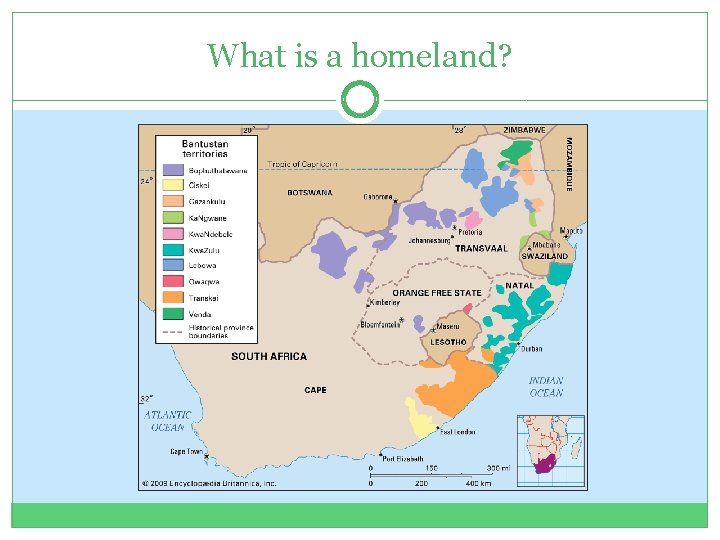 What is a homeland? 