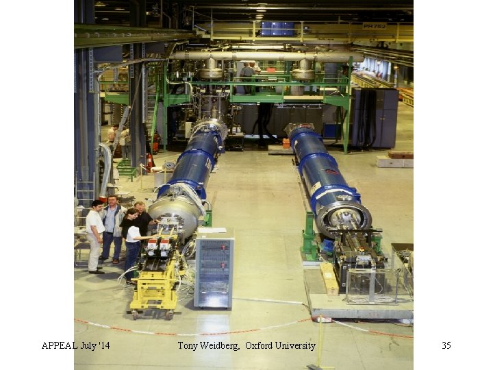 Superconducting Magnets APPEAL July '14 Tony Weidberg, Oxford University 35 