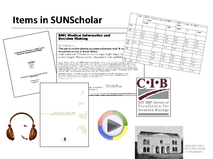 Items in SUNScholar 