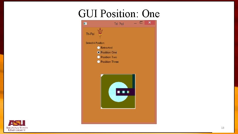 GUI Position: One 18 