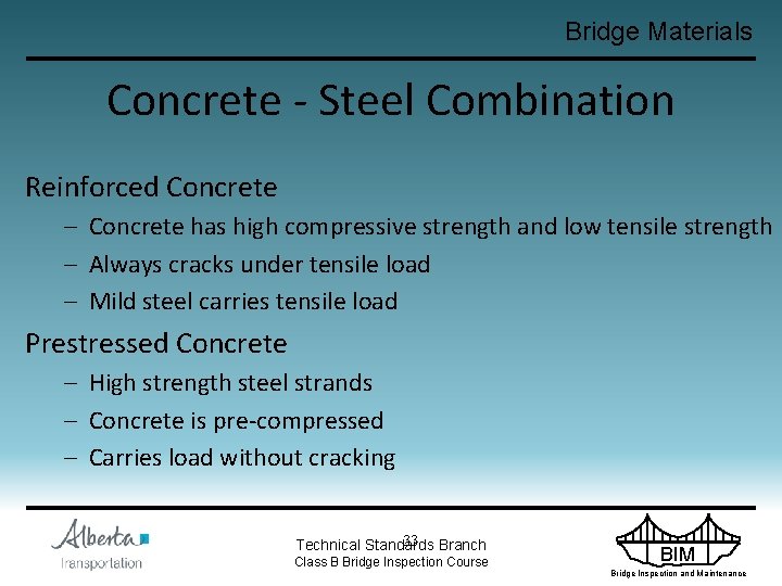 Bridge Materials Concrete - Steel Combination Reinforced Concrete – Concrete has high compressive strength