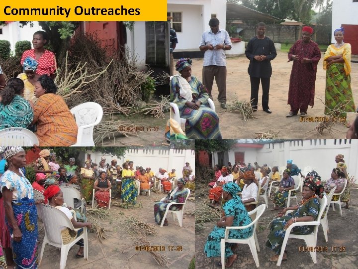 Community Outreaches 