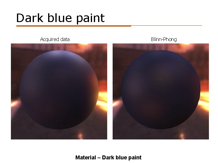 Dark blue paint Acquired data Blinn-Phong Material – Dark blue paint 