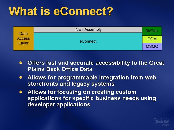 SOL 212 Integrating Microsoft Business Solutions Great Plains