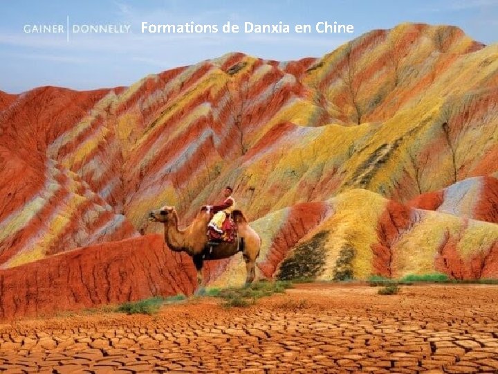 Formations de Danxia en Chine 