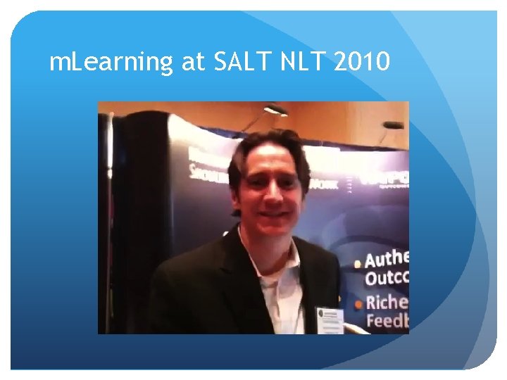 m. Learning at SALT NLT 2010 