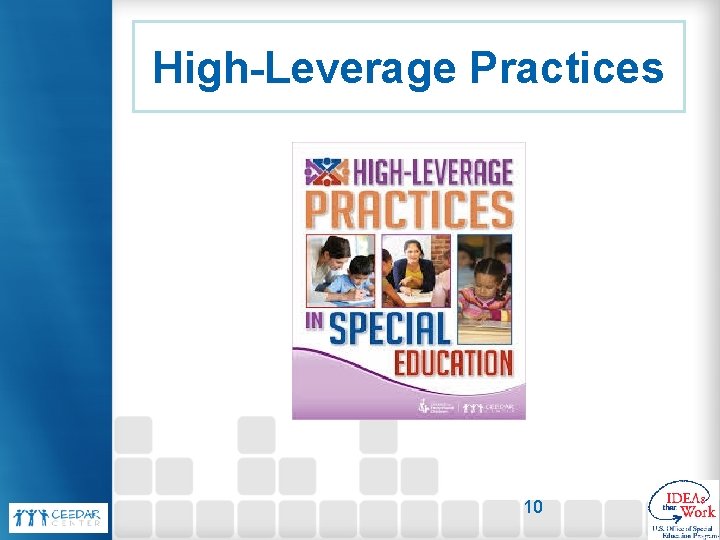 High-Leverage Practices 10 