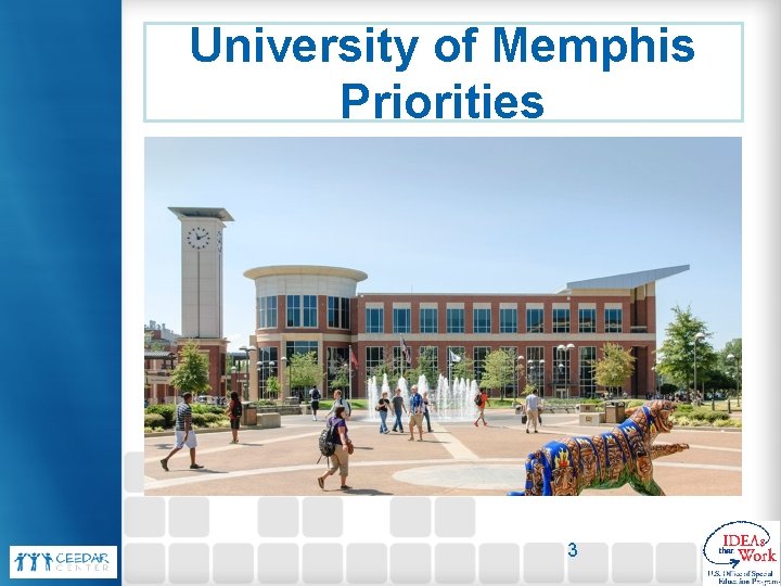 University of Memphis Priorities 3 