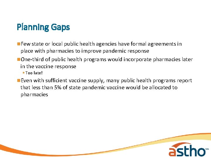 Implementing a Public Health Community Pharmacy Pandemic Preparedness