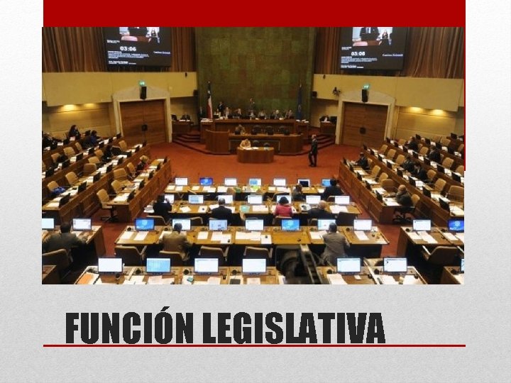 FUNCIÓN LEGISLATIVA 