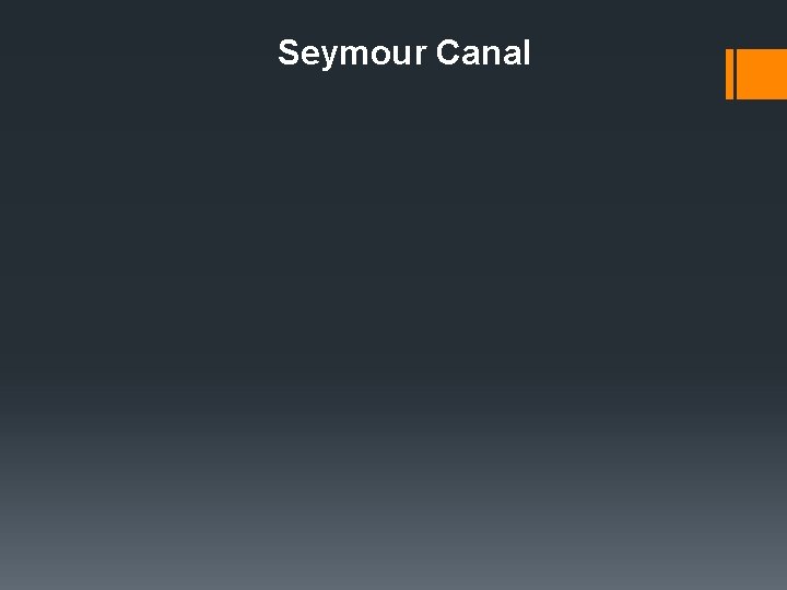 Seymour Canal 