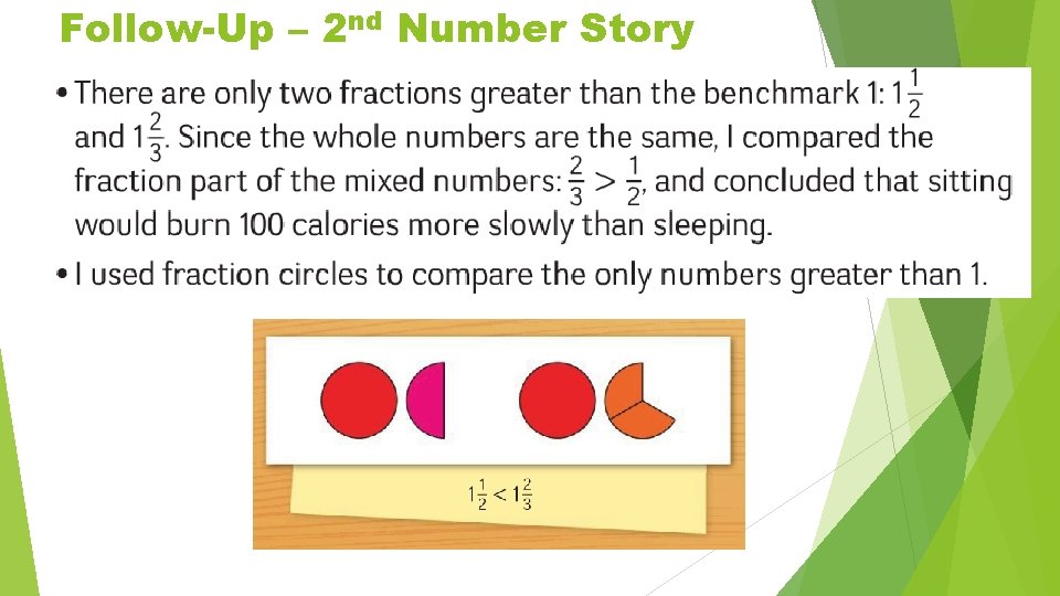 Follow-Up – 2 nd Number Story 