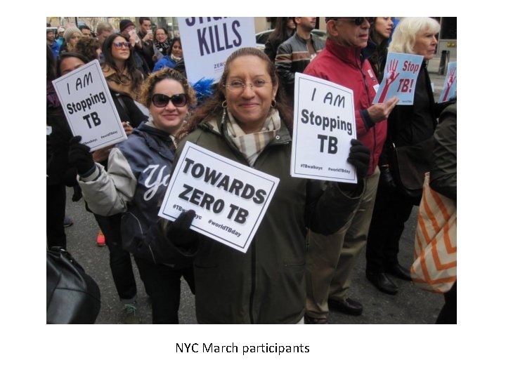 NYC March participants 