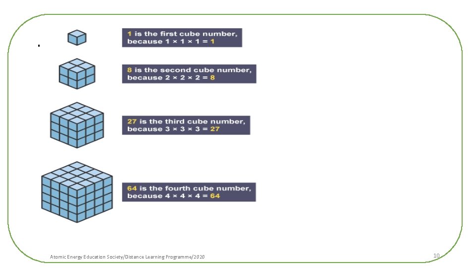 . Atomic Energy Education Society/Distance Learning Programme/2020 10 