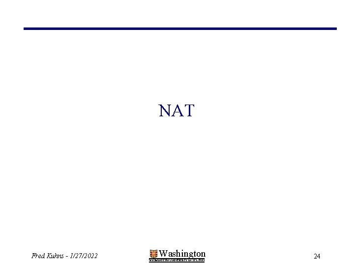 NAT Fred Kuhns - 1/27/2022 Washington WASHINGTON UNIVERSITY IN ST LOUIS 24 