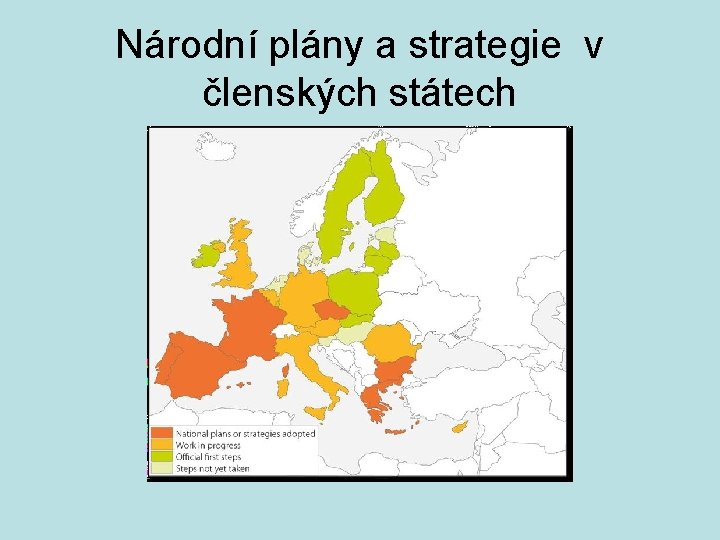 Národní plány a strategie v členských státech 