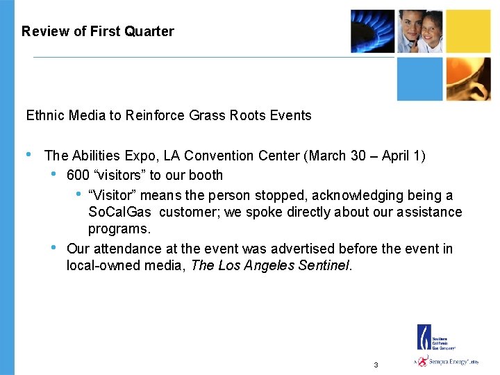 Review of First Quarter Ethnic Media to Reinforce Grass Roots Events • The Abilities