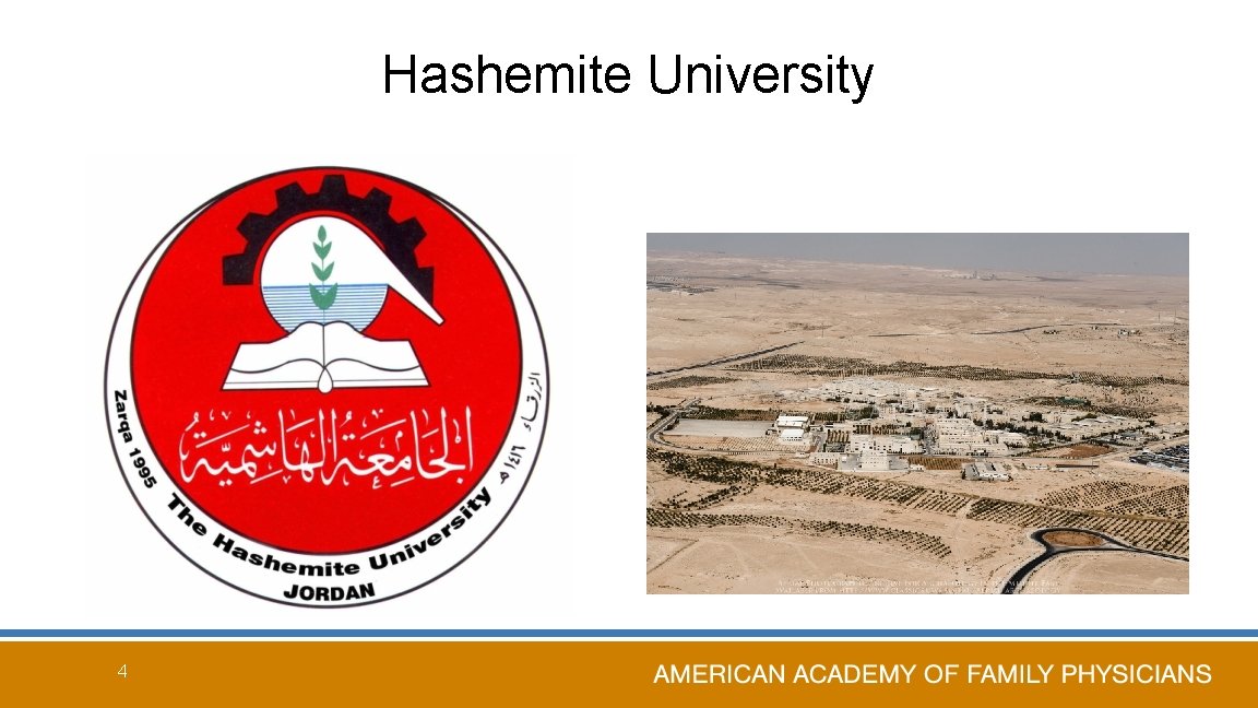 Hashemite University 4 