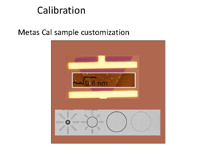 Calibration Metas Cal sample customization 