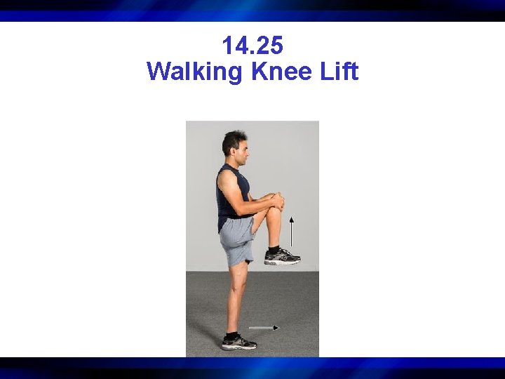 14. 25 Walking Knee Lift 