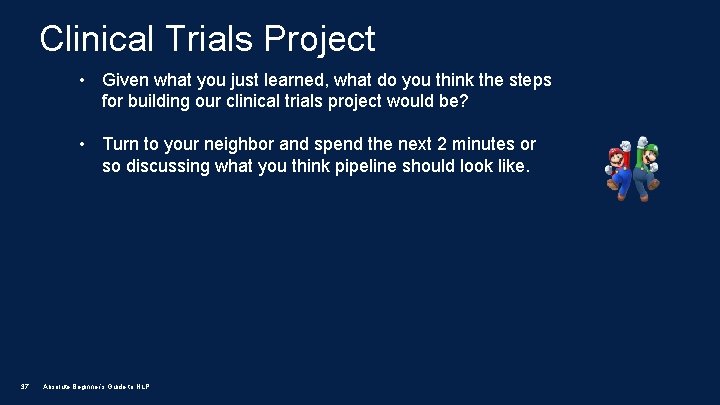 Clinical Trials Project • Given what you just learned, what do you think the