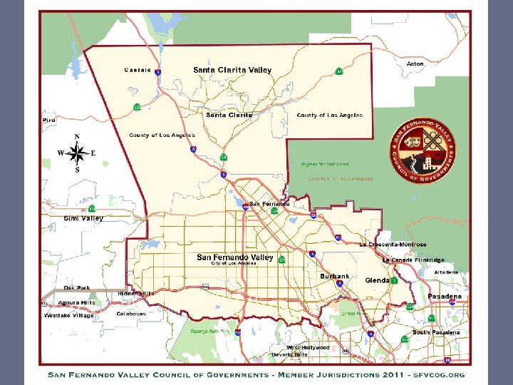 Valley Mobility Matrix San Fernando Valley - Santa Clarita Valley Subregion 