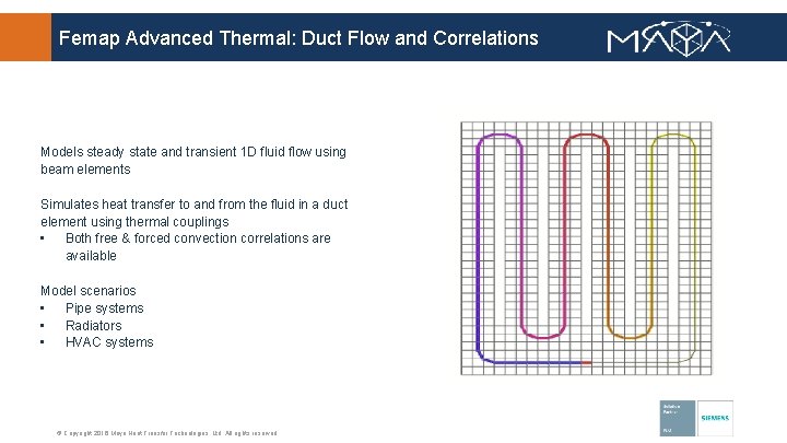 Femap Advanced Thermal: Duct Flow and Correlations Models steady state and transient 1 D