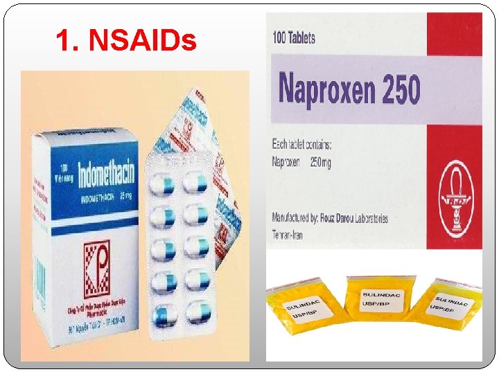 1. NSAIDs 